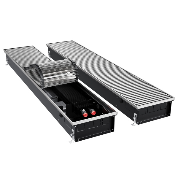 Конвектор внутрипольный Royal Thermo ATRIUM TURBO-110/250/1600-DG-U-NA