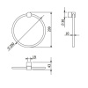 Полотенцедержатель Kludi Vela R 5897805