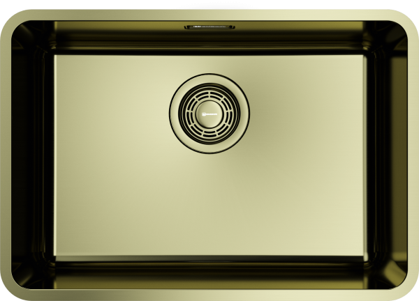 Кухонная мойка Omoikiri Omi 53-U/I Ultra Mini 4997406 светлое золото