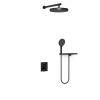 Душевой комплект Vincea VSFW-3I21T2RMB матовый черный