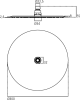 Верхний душ Ideal Standard IdealRain lux B0385MY