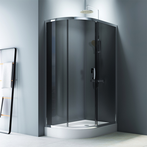 Душевой уголок AM.PM Like W83G-302U120CG64 стекло тонированное профиль матовый серый