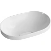 Раковина CeramaLux 5006B 59x40 см, встраиваемая сверху, белый