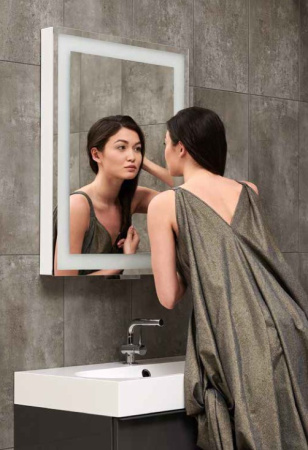 Зеркало Bagno Piu Get 80X60 белое