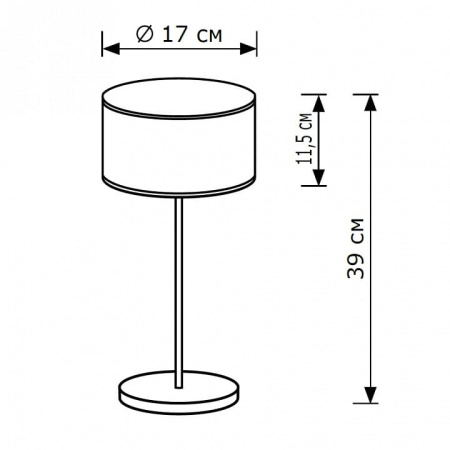 Настольная лампа декоративная Lighthall Blaze LH012064