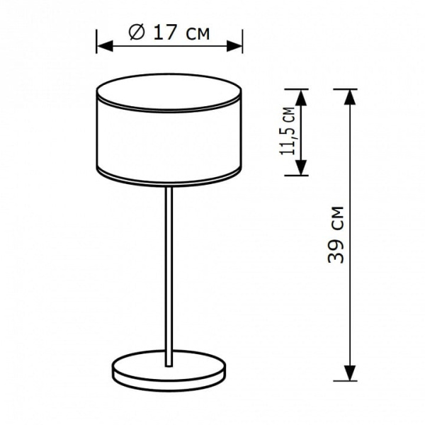 Настольная лампа декоративная Lighthall Blaze LH012064