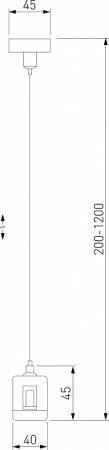 Подвес для трека Elektrostandard Esthetic Magnetic a065441