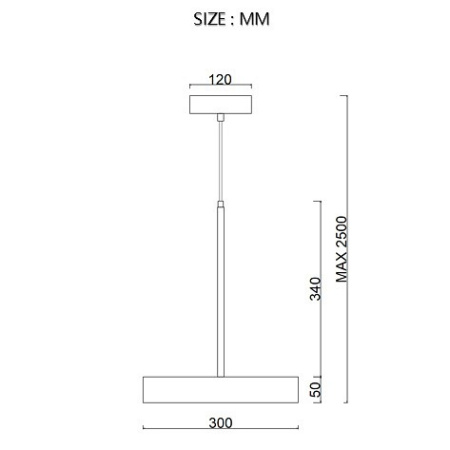 Подвесной светильник Imperiumloft TURNA Pink TURNA-ONE01
