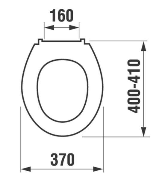 Крышка-сиденье Jika Lyra 9251.5 петли хром