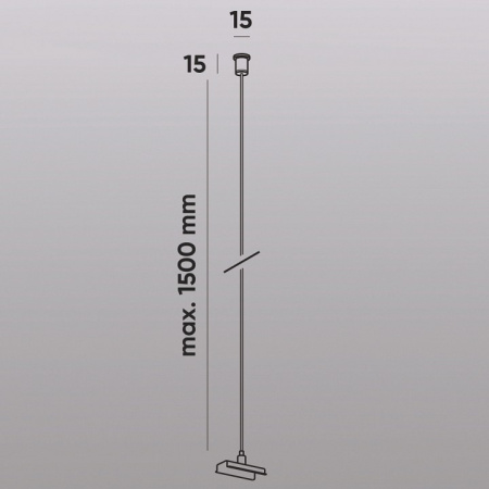 Подвес для трека Denkirs SMART Base TR2126-BK