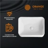 Раковина 46,5x35 см Orange B02-460W