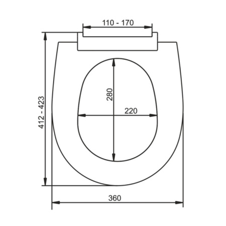 Крышка-сиденье Iddis Optima Home NE01PS0i31 белый
