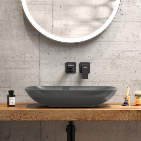 Раковина Villeroy&Boch Loop & Friends 56 4A4901I4 графит