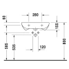 Раковина 60x55 см Duravit D-Code 23126000002