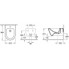 Биде подвесное Villeroy&Boch Subway 2.0 540000R1
