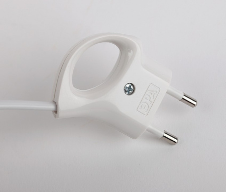 Вилка прямая без заземления Эра  V1