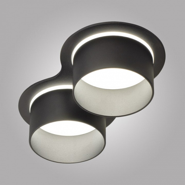 Встраиваемый светильник AM-Group АМ 472/2 AM472/2-BK