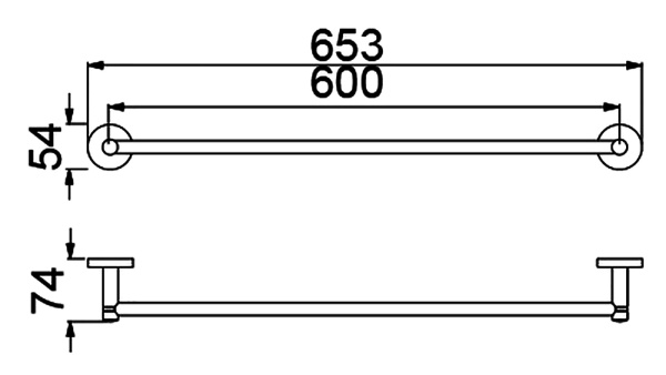Полотенцедержатель Timo Saona 13056/03