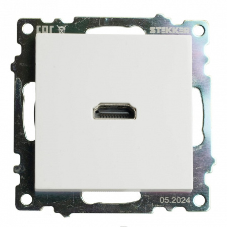 Розетка HDMI без рамки Stekker Катрин 50058