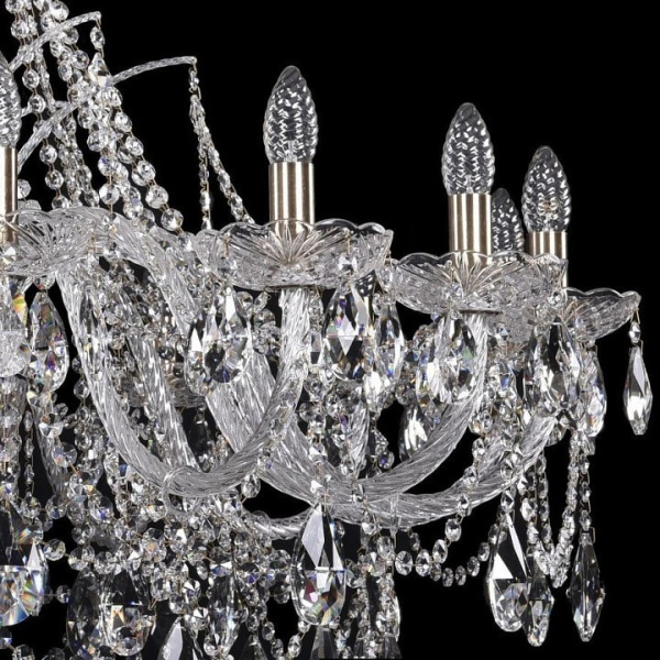 Подвесная люстра Bohemia Ivele Crystal 1411 1411/16/400/Pa