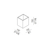 Ящик Agape Puzzle ALEG527GR серый