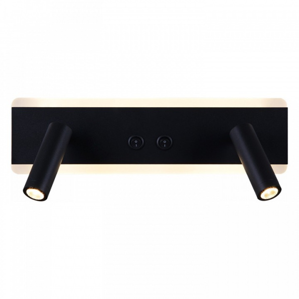 Накладной светильник Reluce Technical  86213-9.2-001CT LED9+6W BK