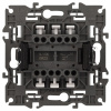 Переключатель двухклавишный без рамки Эра Эра Elegance 14-1106-03