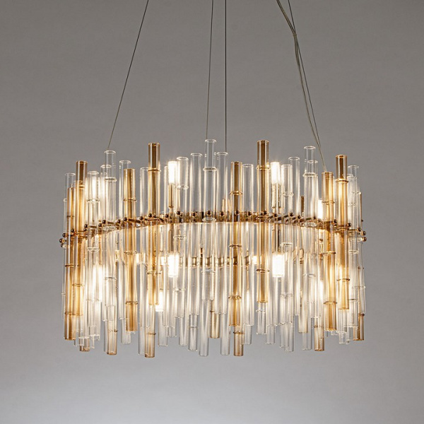 Подвесной светильник Arte Lamp Crystalla A4111LM-16GO