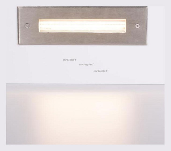 Встраиваемый в дорогу светильник Arlight LTD-LINE-TILT-S210-8W Warm3000 (SL 120 deg 230V) 024944