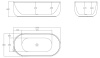 Акриловая ванна BelBagno 170x80 BB401-1700-800