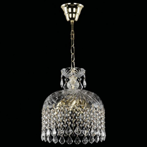 Подвесной светильник Bohemia Ivele Crystal 1478 14781/25 G Leafs