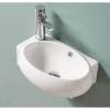Раковина CeramaLux 9100R 43x29 см R, подвесная, белый