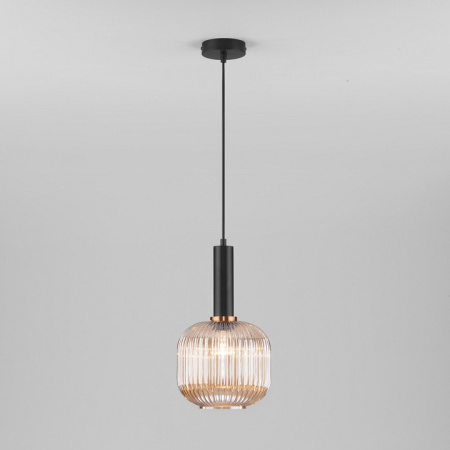 Подвесной светильник Eurosvet Bravo 50182/1 янтарь