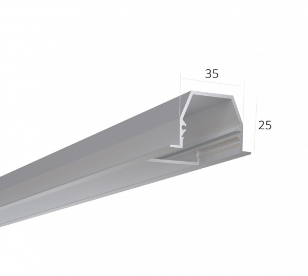 Короб встраиваемый 6063 LINE 3525 IN 0243202