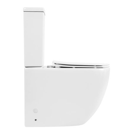 Унитаз-компакт безободковый BelBagno AMANDA BB051CPR