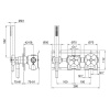 Смеситель для ванны Fantini I Balocchi 60 29 0384B