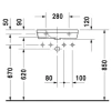 Раковина 50x22 см Duravit DuraStyle 0713500009