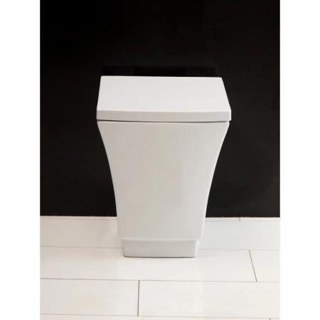 Приставной безободковый унитаз BelBagno Regina BB104CB