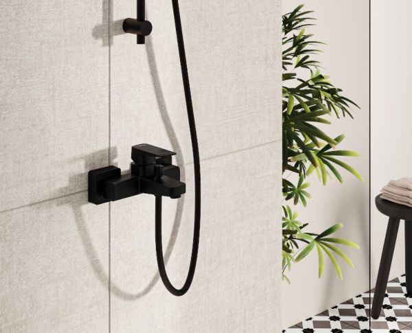 Смеситель для ванны Vitra Root Square A4273736EXP черный матовый