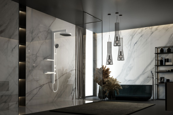 Душевая стойка Vincea Inspire VSFS-3I11W белый