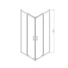 Душевой уголок Vincea Alpha VSS-3AL900MT