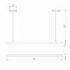 Подвесной светильник Elektrostandard Slim Magnetic a064802