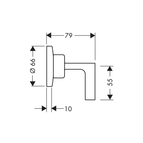 Запорный вентиль Axor Citterio 39960000