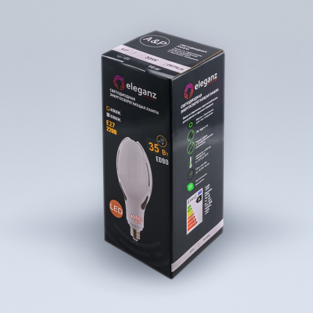 Лампа светодиодная Eleganz E27 35Вт 4500K EL-0084