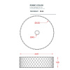 Раковина Artceram Rombo OSL009 05 00