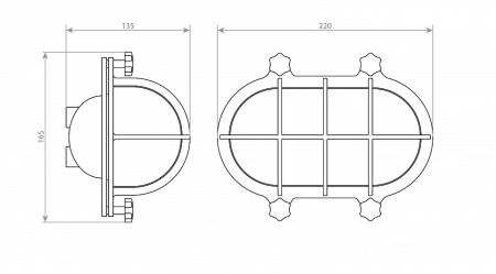 Накладной светильник Covali WL-30176