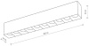 Накладной светильник Nowodvorski Midi Led 10060