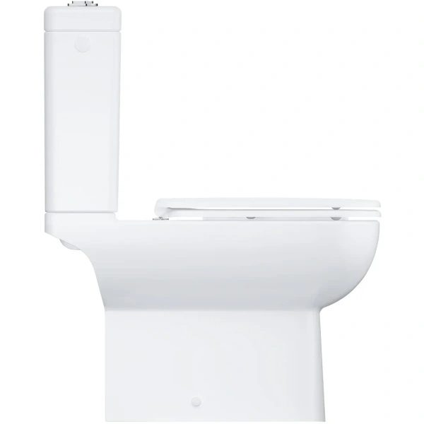 Унитаз-компакт Grohe Start Edge 39814000 безободковый, с сиденьем микролифт, альпийский белый