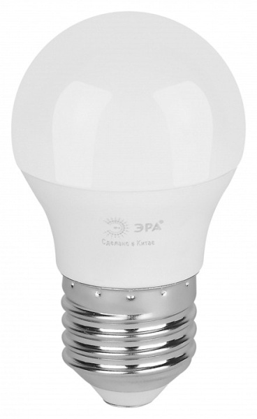 Лампа светодиодная Эра Green Line E27 10Вт 3000K LED P45-10W-830-E27 GL