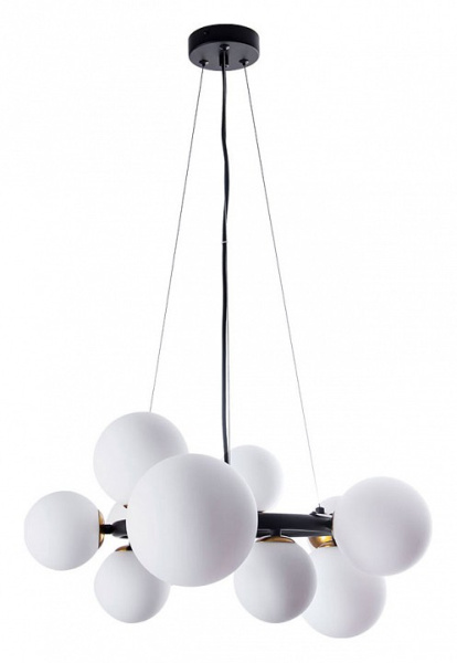 Подвесная люстра Arte Lamp Gemini A2243SP-10BK